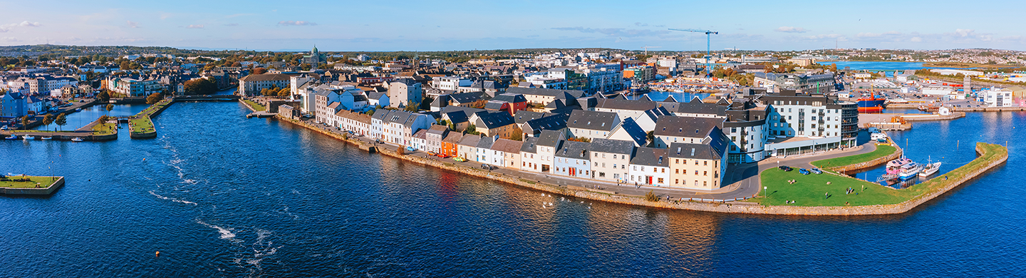 An Aerial view of Ireland