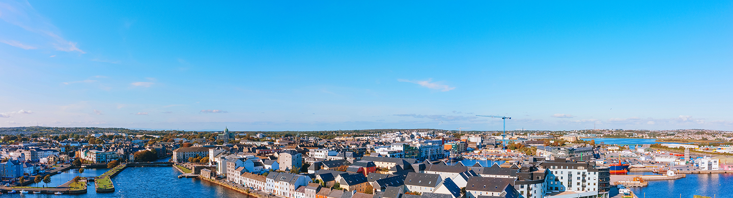 An Aerial view of Ireland